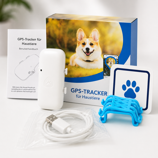 GPS Tracker für Hunde & Katzen mit Echtzeit-Ortung
