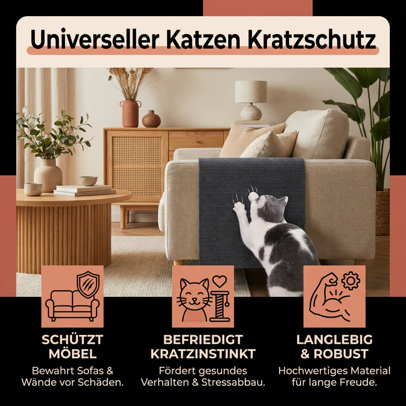 Kratzschutzmatte für Katzen