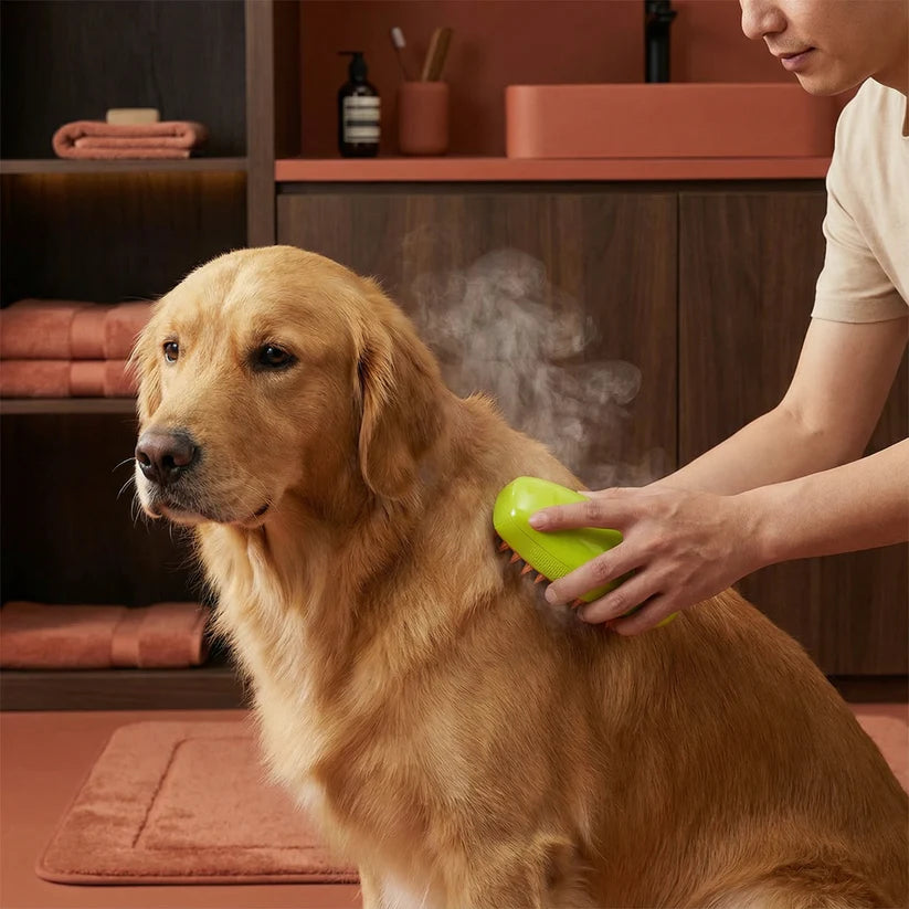 Silikon Badebürste für Hunde & Katzen