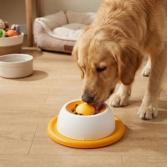 Schleckmatte mit Snacknapf für Hunde & Katzen