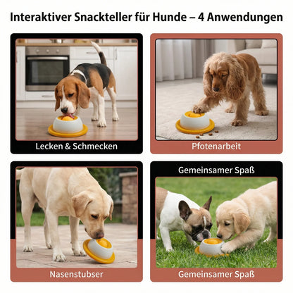 Schleckmatte mit Snacknapf für Hunde & Katzen