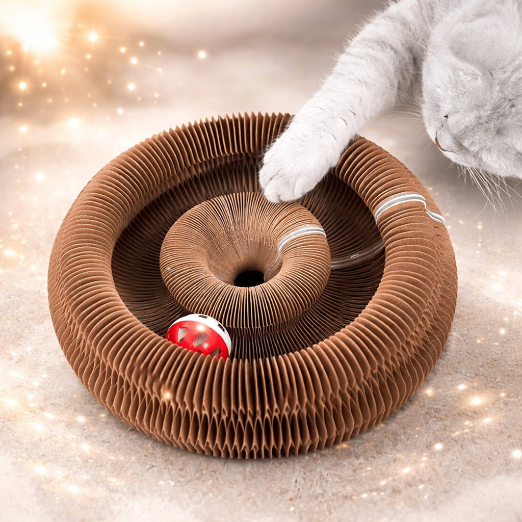 Faltbares Katzen Kratzspielzeug