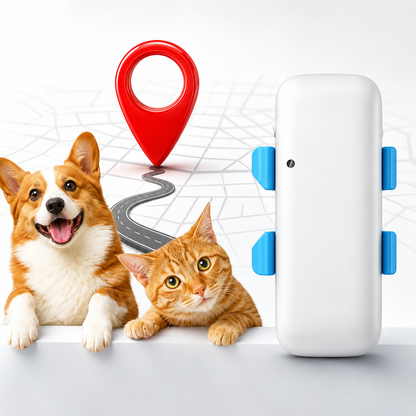GPS Tracker für Hunde & Katzen mit Echtzeit-Ortung