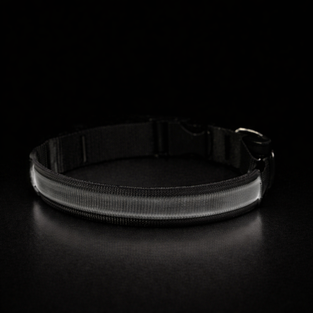 LED-Leuchthalsband USB