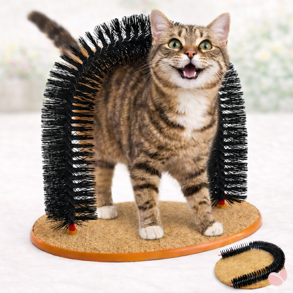 Selbstpflege Katzenbogen mit Massagefunktion
