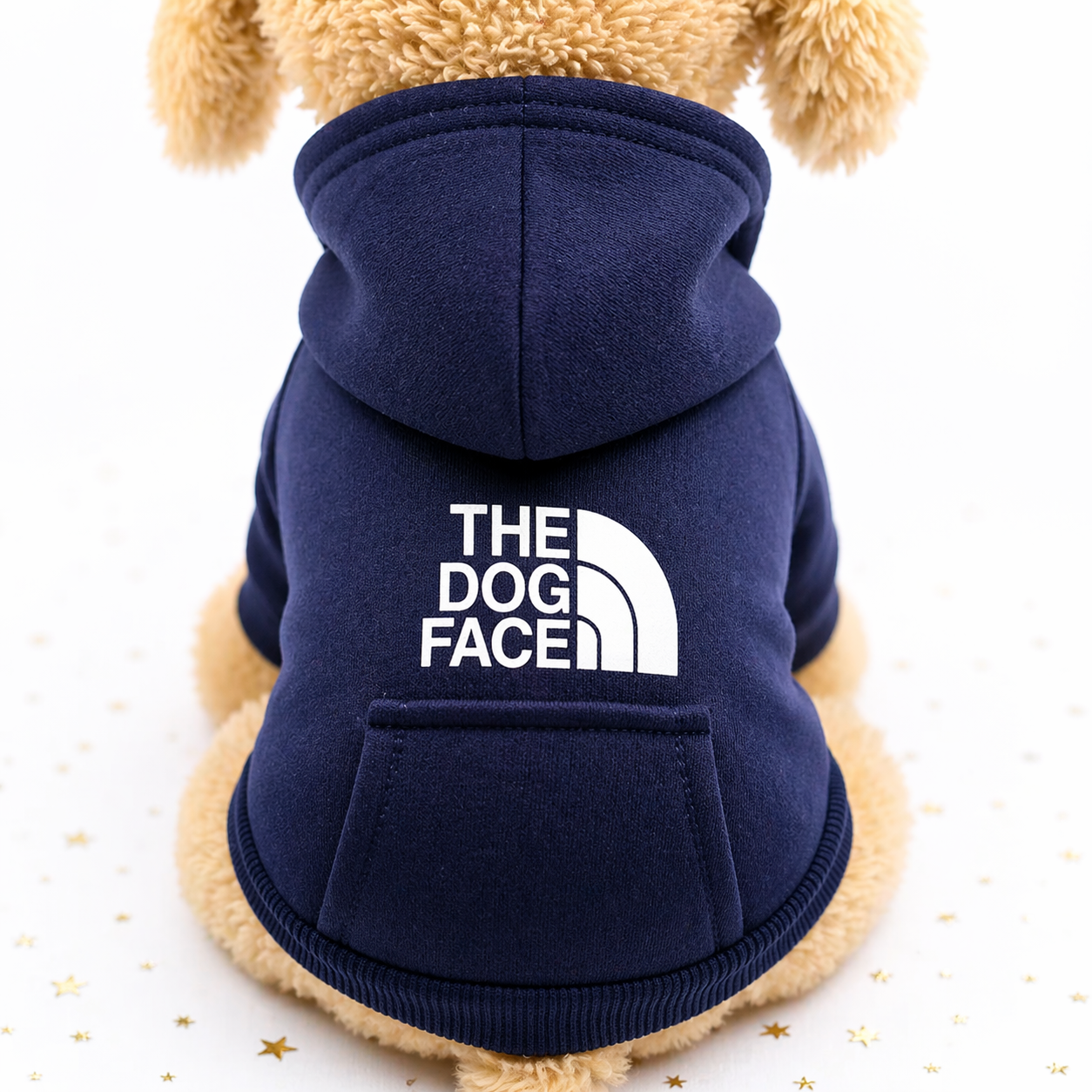 Stylischer Hunde Pullover mit Tasche