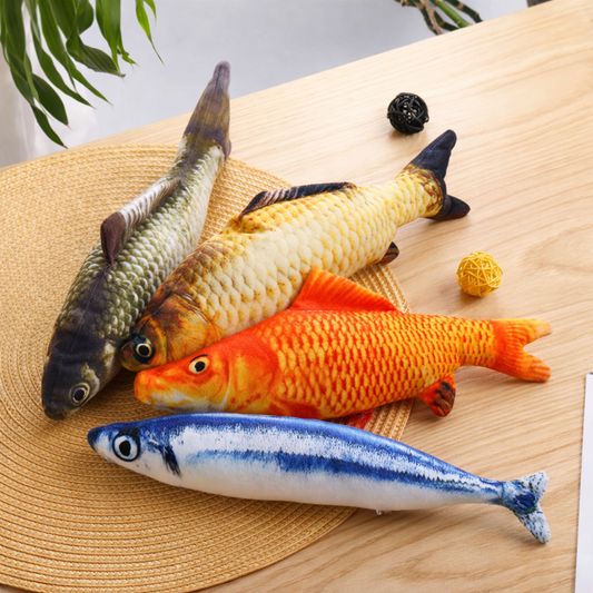 Interaktiver Floppy Fisch für Katzen