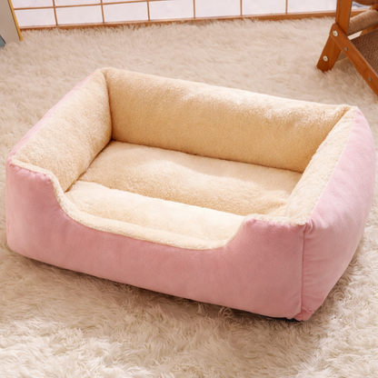 Winter Kuschelbett für Hunde & Katzen
