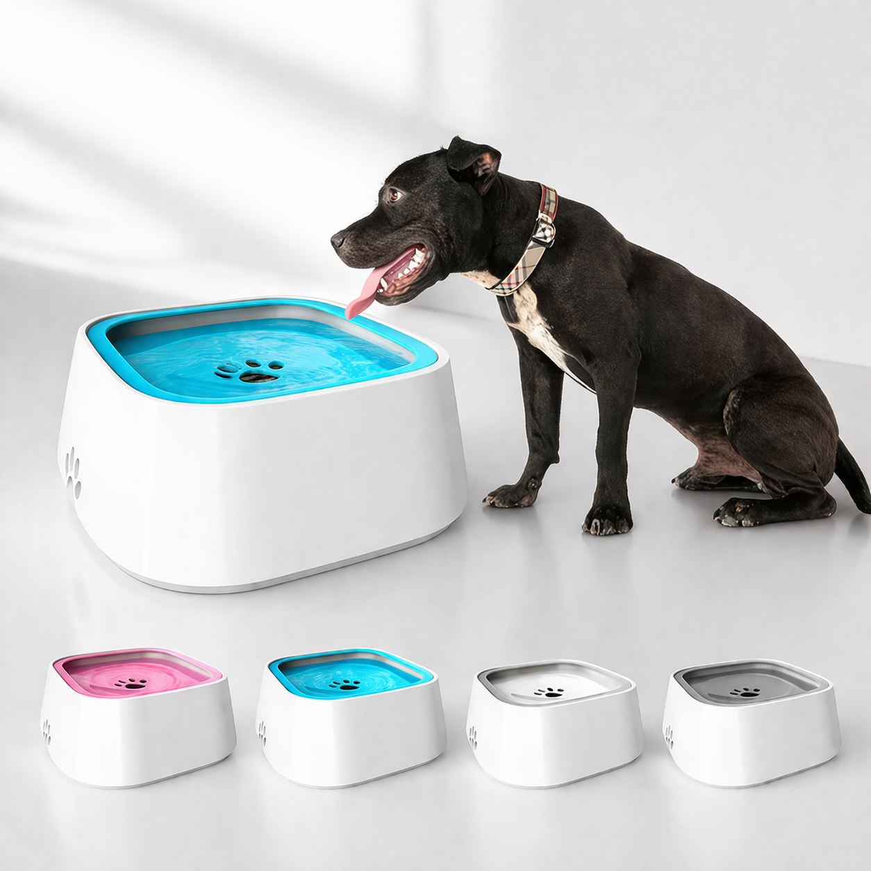 Anti-Spritz Wassernapf für Hunde & Katzen