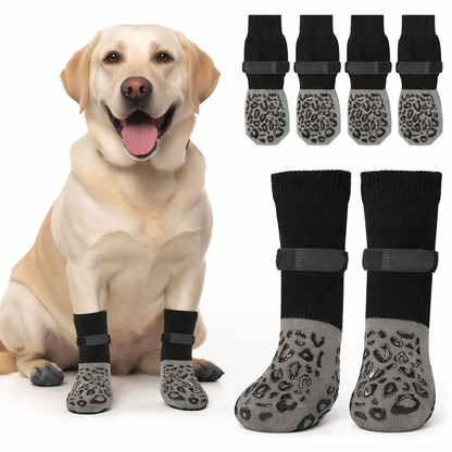 Anti-Rutsch Hundesocken (4er Set)