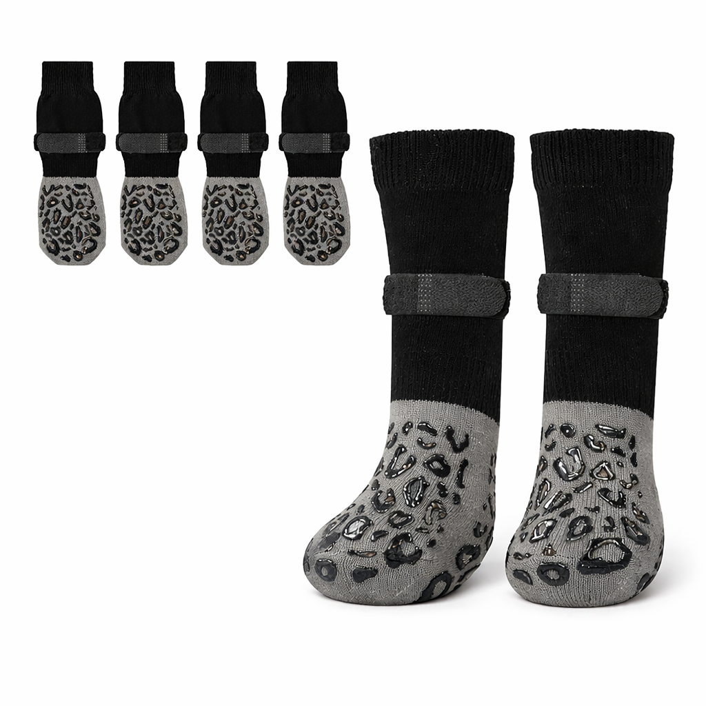 Anti-Rutsch Hundesocken (4er Set)