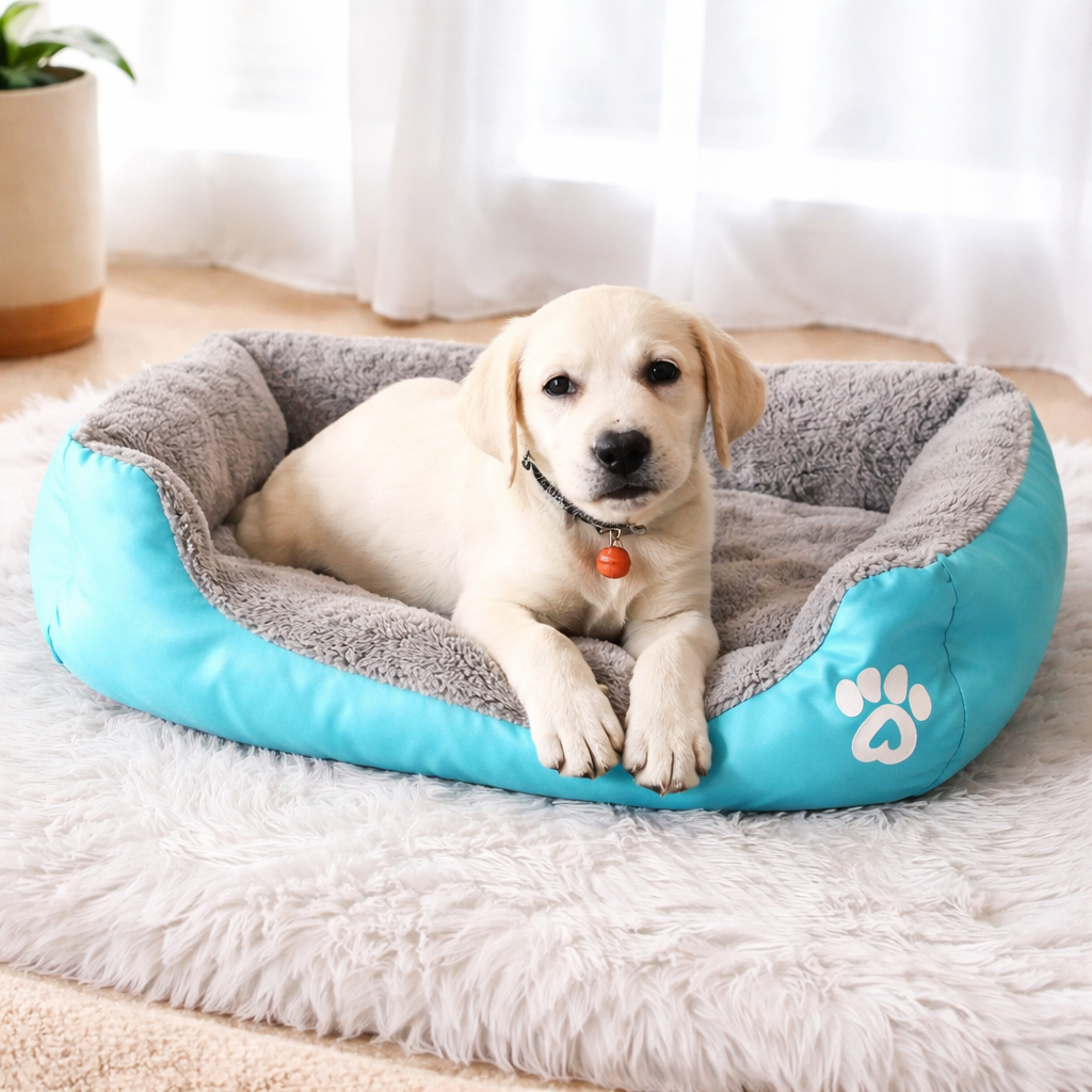 Kuscheliges Hundebett & Katzenbett