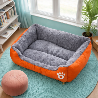 Kuscheliges Hundebett & Katzenbett