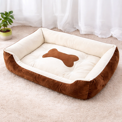 Kuscheliges Hundebett & Katzenbett