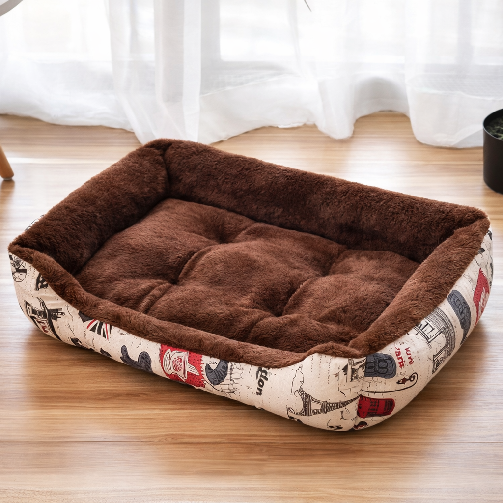 Kuscheliges Hundebett & Katzenbett