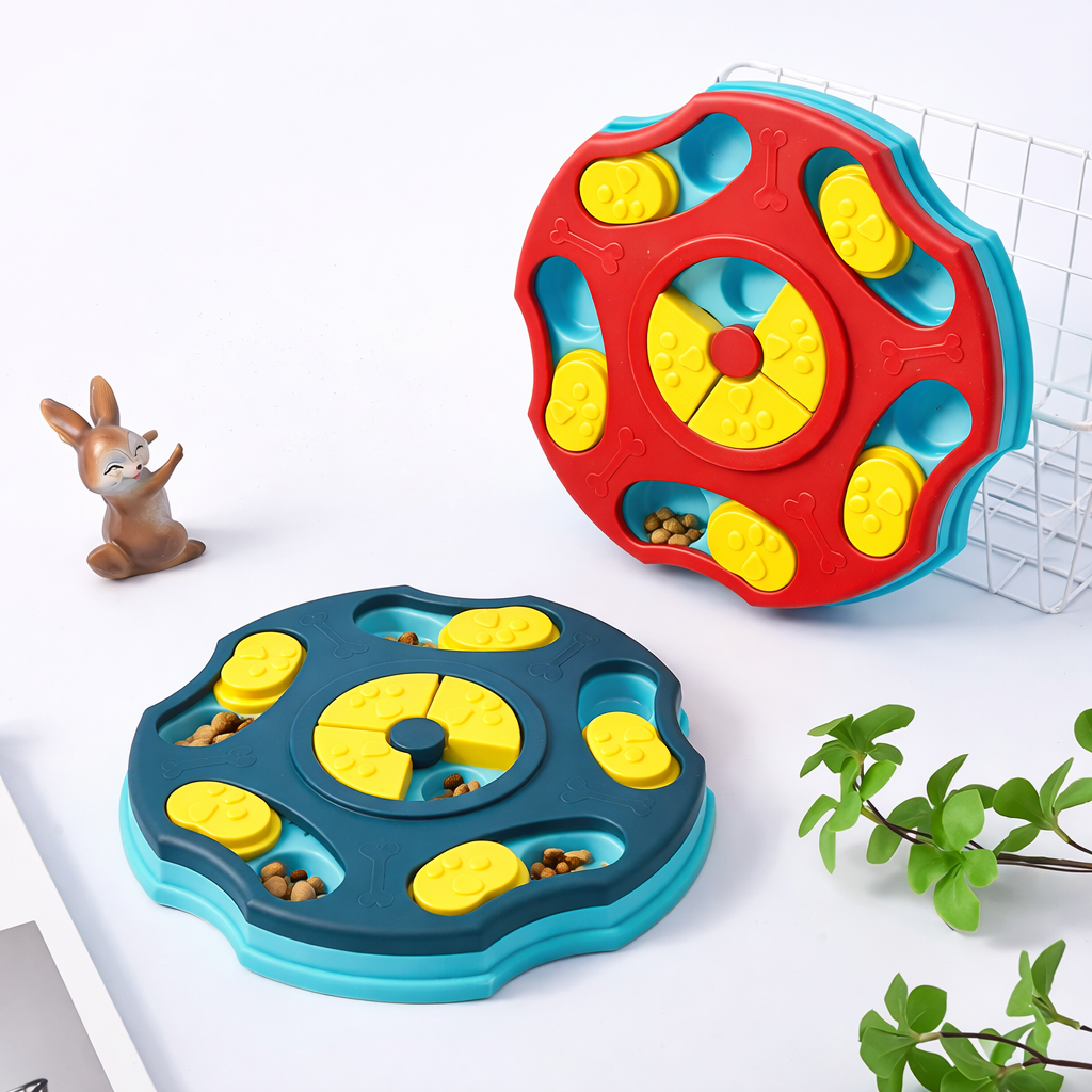 Interaktiver Puzzle-Slow-Feeder für Hunde & Katzen