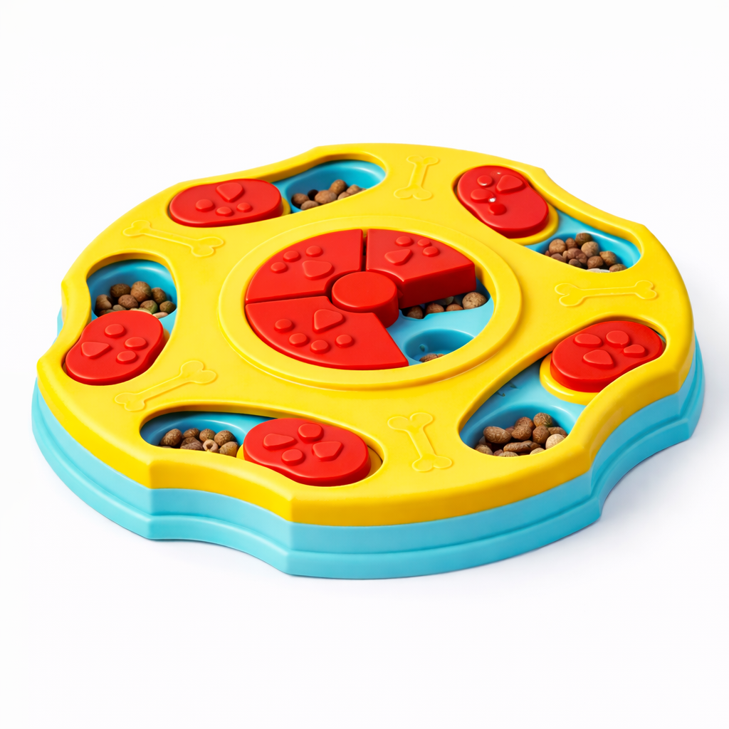 Interaktiver Puzzle-Slow-Feeder für Hunde & Katzen