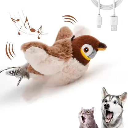 Interaktiver Flattervogel für Hunde & Katzen