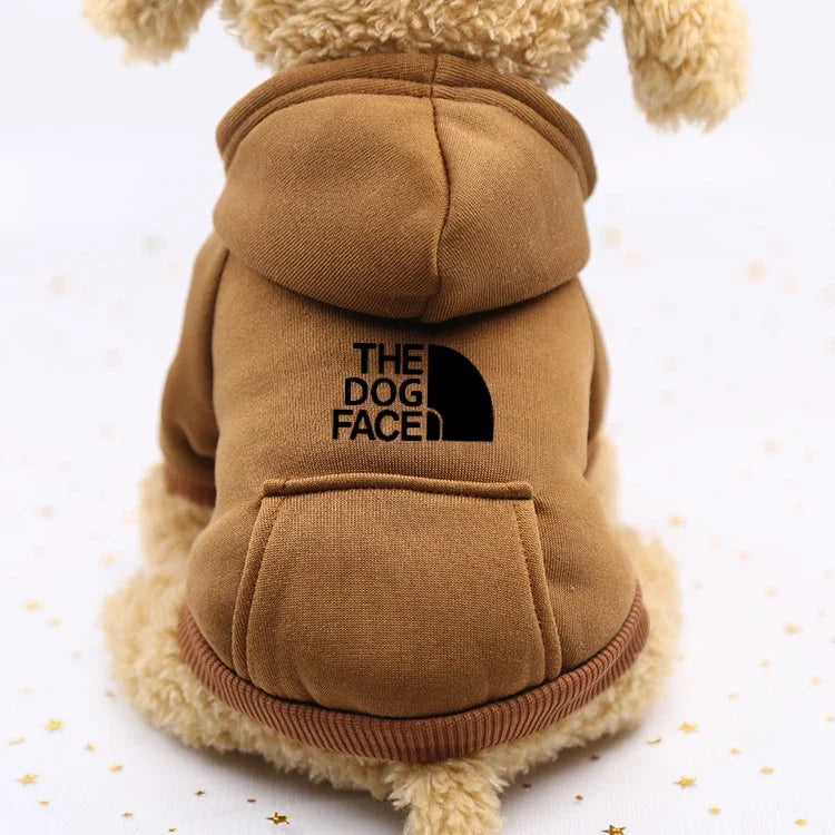 Stylischer Hunde Pullover mit Tasche