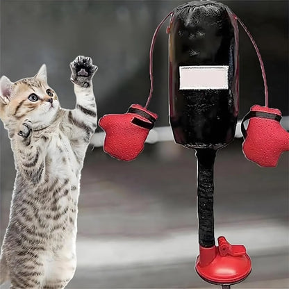 Interaktiver Katzen Boxsack
