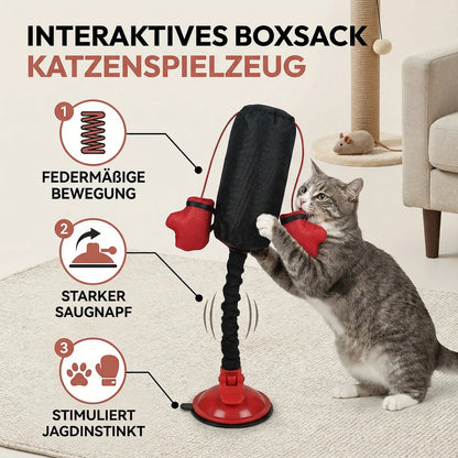 Interaktiver Katzen Boxsack