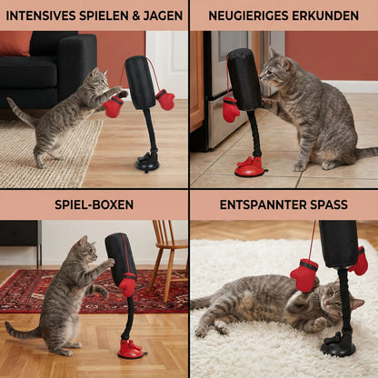 Interaktiver Katzen Boxsack