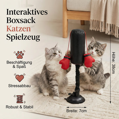 Interaktiver Katzen Boxsack