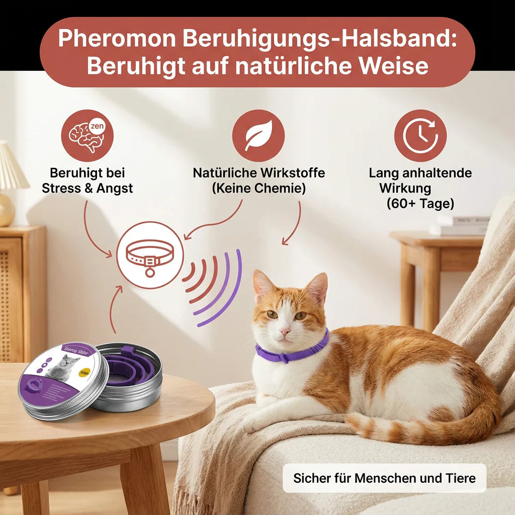 Beruhigungshalsband für Hunde & Katzen