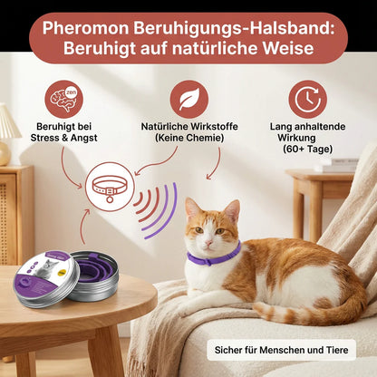 Beruhigungshalsband für Hunde & Katzen
