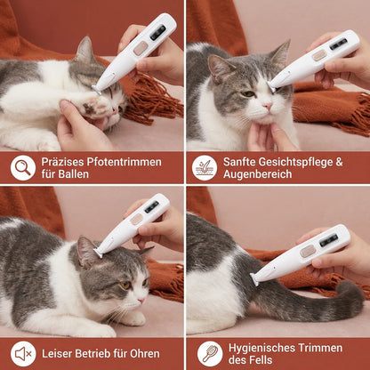 PfotenTrimmer mit LED-Licht für Hunde & Katzen