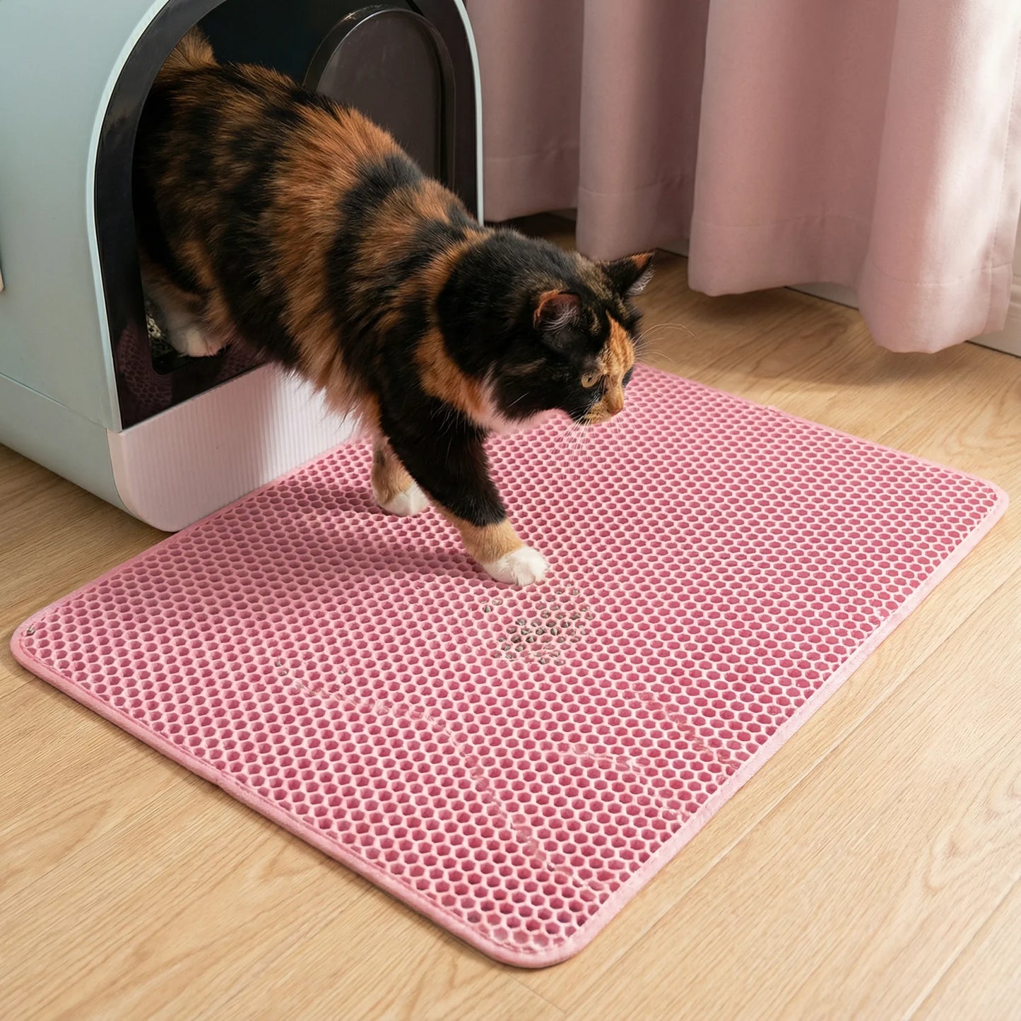 Extra große Katzenstreu-Matte