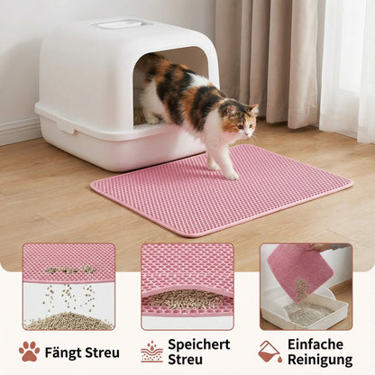 Extra große Katzenstreu-Matte