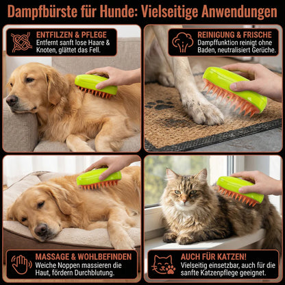 Silikon Badebürste für Hunde & Katzen